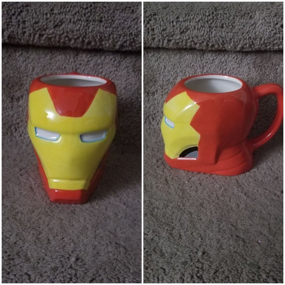 Marvel Collection 3D Ceramic Mug, Iron Man